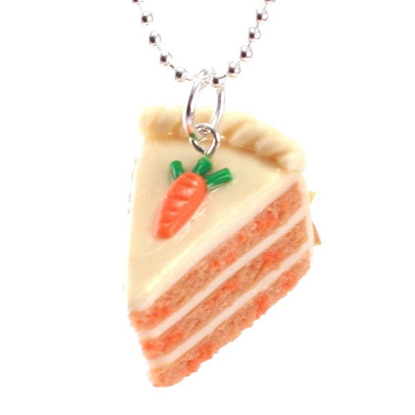 Scented Carrot Cake Necklace - Tiny Hands
 - 1