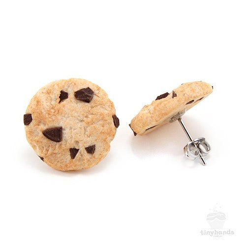 Scented Chocolate Chip Cookie Earstuds - Tiny Hands
 - 3