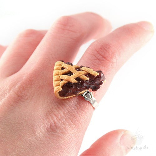 Scented Blueberry Pie Ring - Tiny Hands
 - 4