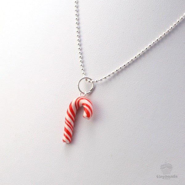 Scented Candy Cane Necklace - Tiny Hands
 - 3