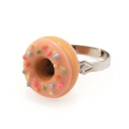 Scented Strawberry Sprinkles Donut Ring - Tiny Hands
 - 2