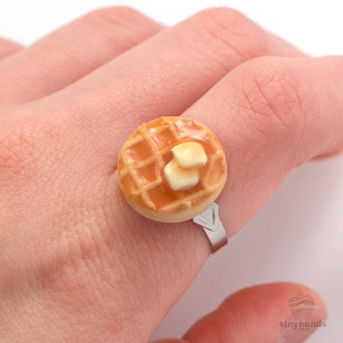 Scented Butter & Maple Syrup Waffle Ring - Tiny Hands
 - 5