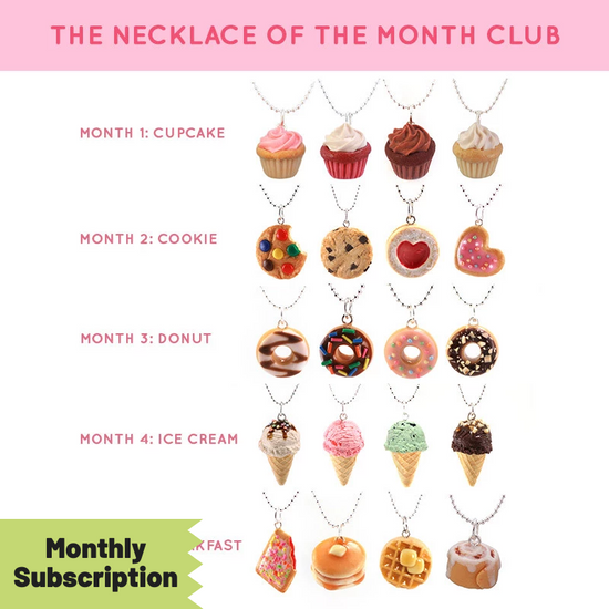 Necklace Of The Month Club - Monthly Subscription