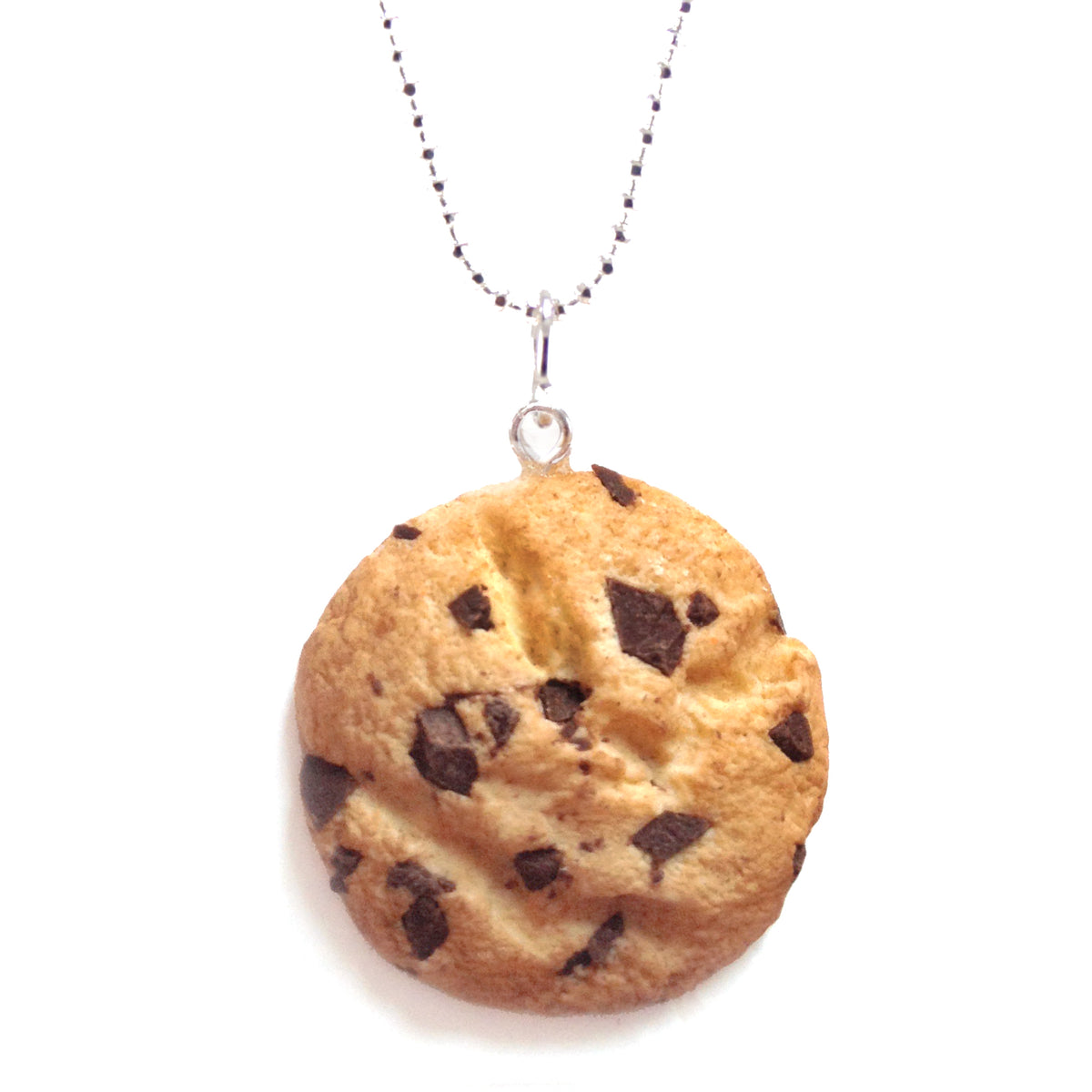  Realistic Chocolate Cake Charm Necklace