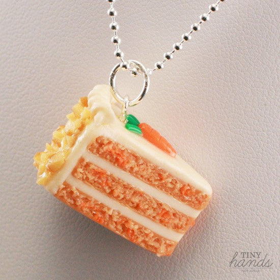 Scented Carrot Cake Necklace - Tiny Hands
 - 2