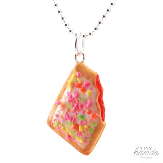 Scented Toaster Pastry Necklace - Tiny Hands
 - 1