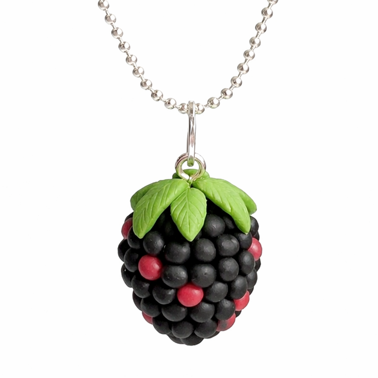 Boysenberry Fruit Necklace - Quarterly Limited Collection