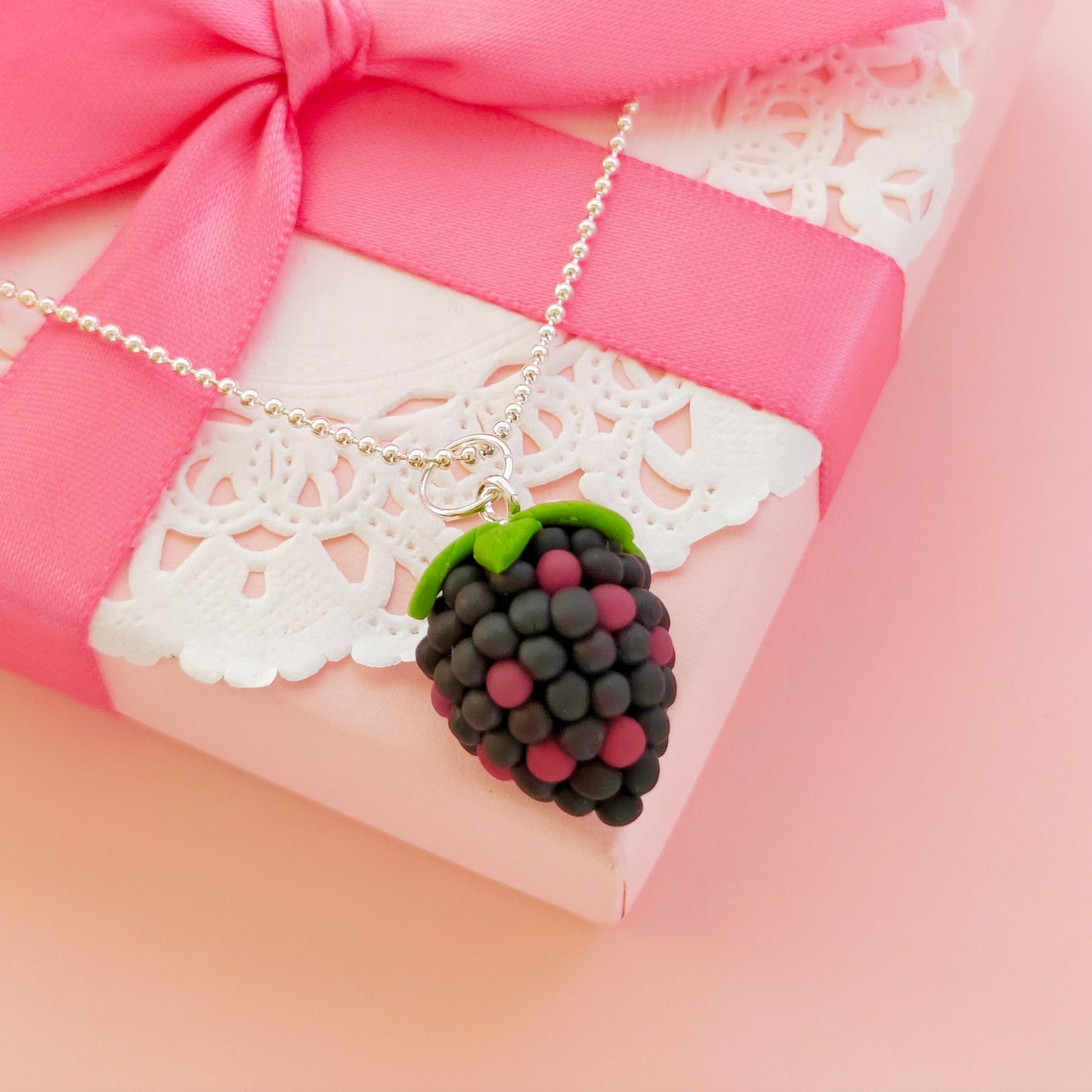 Boysenberry Fruit Necklace - Quarterly Limited Collection