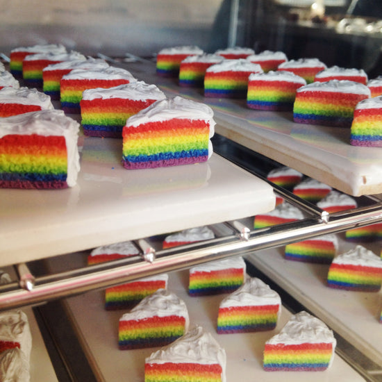 Scented Rainbow Cake Necklace - Tiny Hands
 - 3