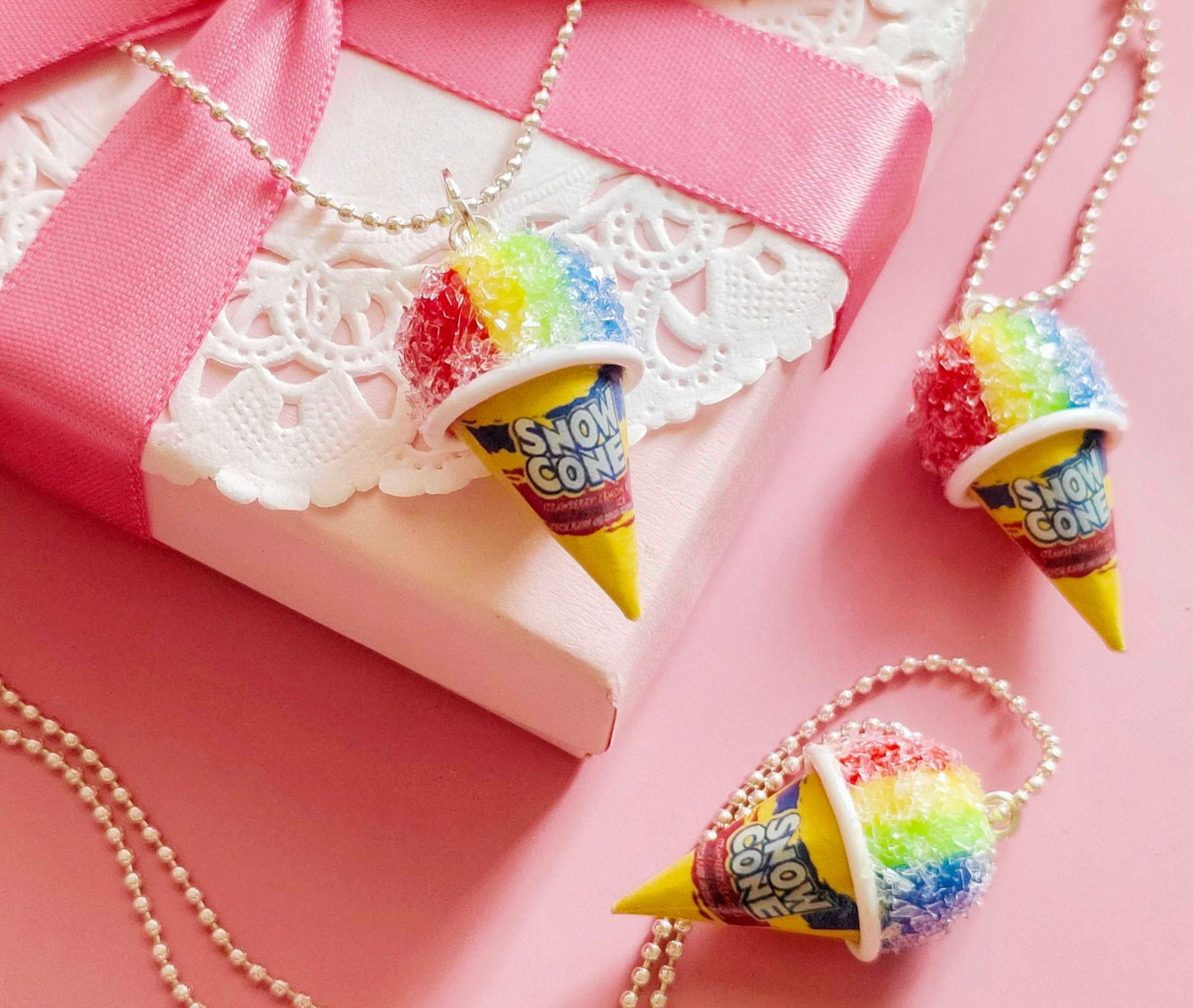 Scented Snow Cone Necklace