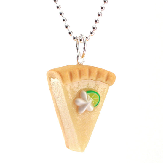 Scented Key Lime Pie Necklace - Tiny Hands
 - 1