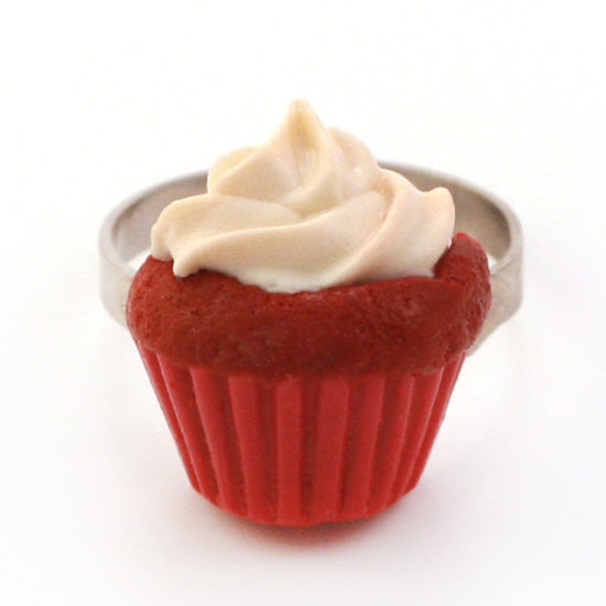 Load image into Gallery viewer, Scented Red Velvet Cupcake Ring
