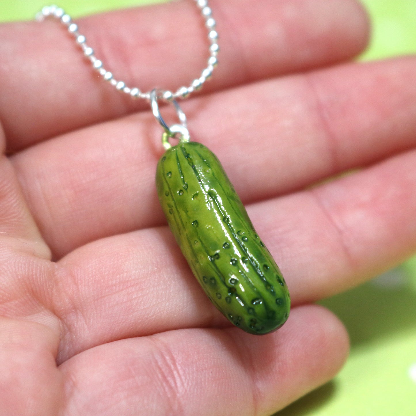 Scented Pickle Necklace