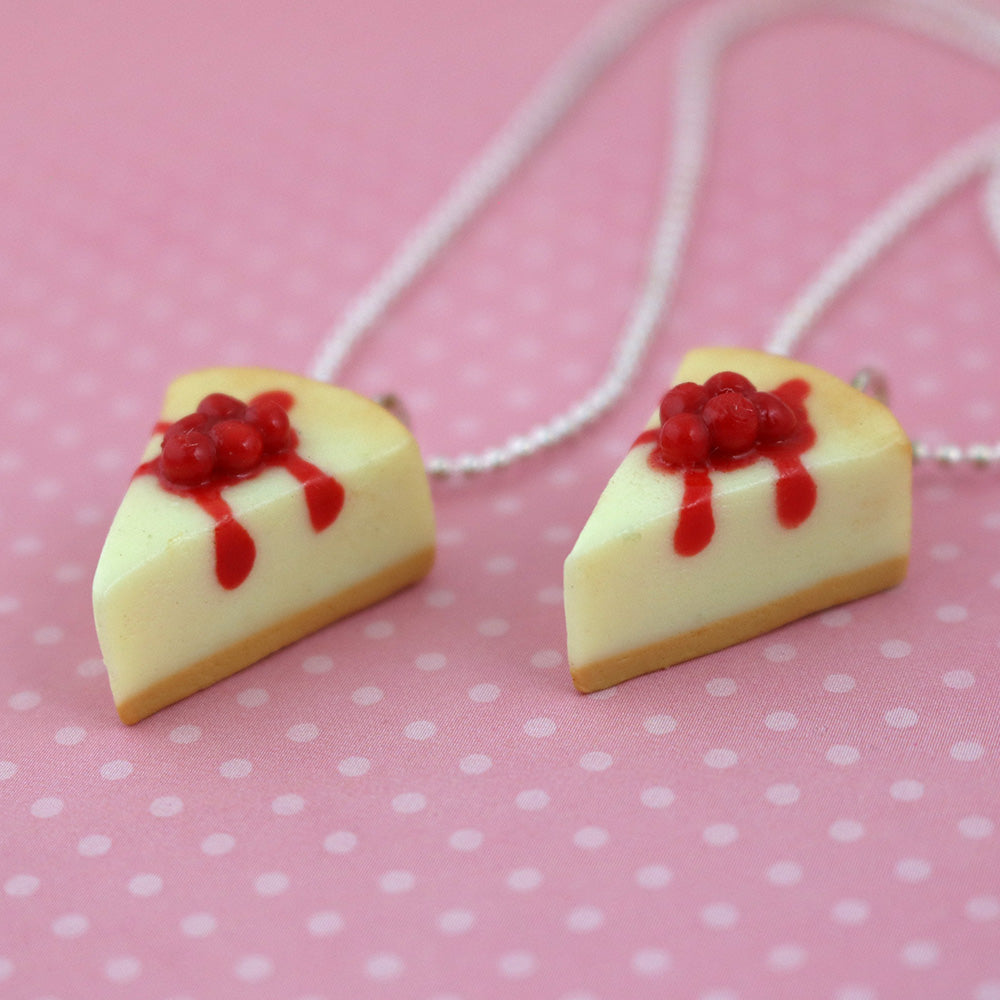 Scented Cheesecake Charms for Earrings