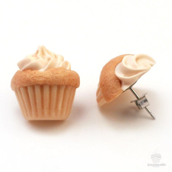 Scented Vanilla Cupcake Earstuds - Tiny Hands
 - 3