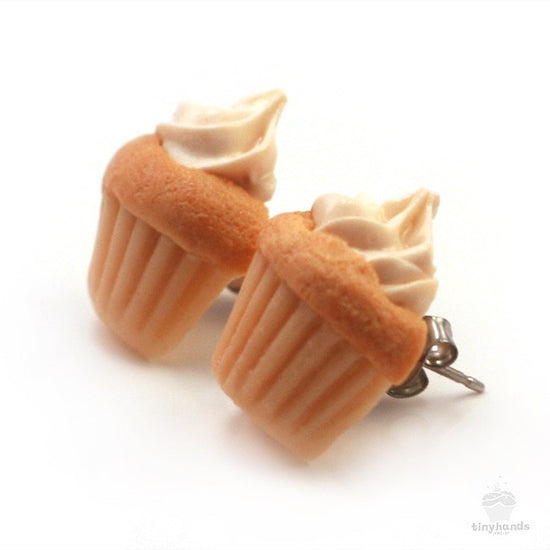 Scented Vanilla Cupcake Earstuds - Tiny Hands
 - 4