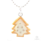 (Wholesale) Scented Christmas Cookie Charm Necklace