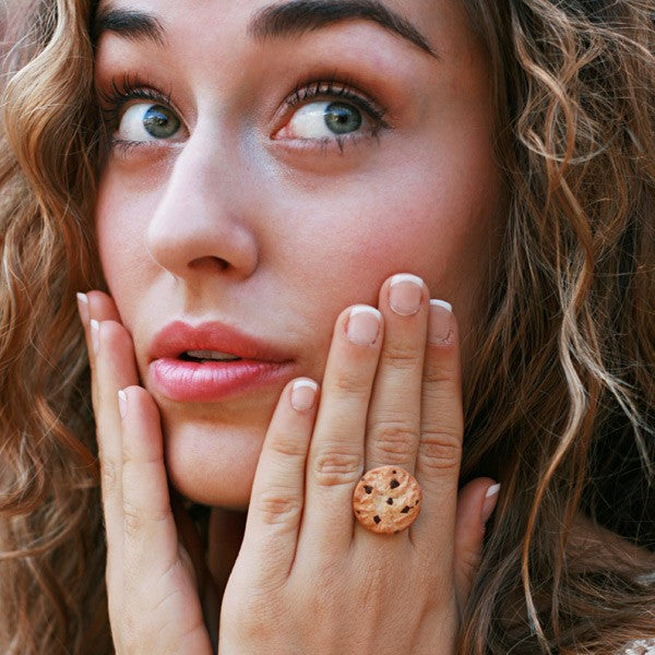 Scented Chocolate Chip Cookie Ring - Tiny Hands
 - 2