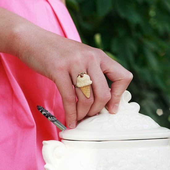 Scented Vanilla Ice-Cream Ring - Tiny Hands
 - 2