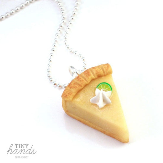 Load image into Gallery viewer, Scented Key Lime Pie Necklace - Tiny Hands
 - 2
