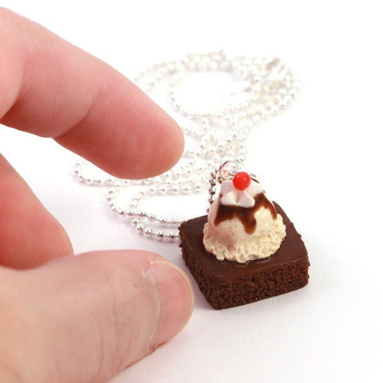 Scented Brownie Sundae Necklace - Tiny Hands
 - 2