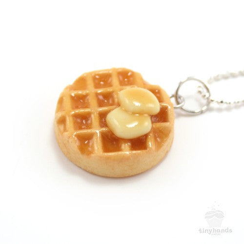 Scented Butter & Maple Syrup Waffle Necklace - Tiny Hands
 - 7