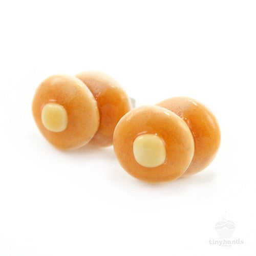 Scented Pancake Earstuds - Tiny Hands
 - 1