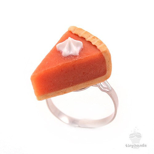 Load image into Gallery viewer, Scented Pumpkin Pie Ring - Tiny Hands
 - 5
