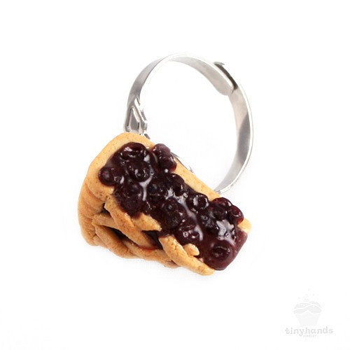 Scented Blueberry Pie Ring - Tiny Hands
 - 3
