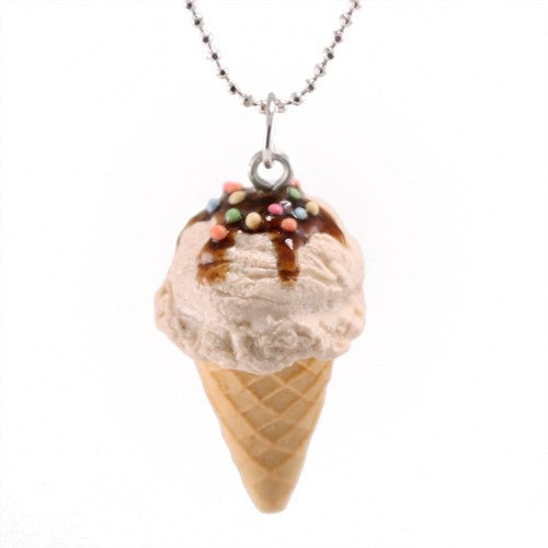 Load image into Gallery viewer, Scented Vanilla Ice-Cream Necklace - Tiny Hands
 - 1
