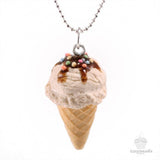 (Wholesale) Scented Vanilla Ice-Cream Necklace