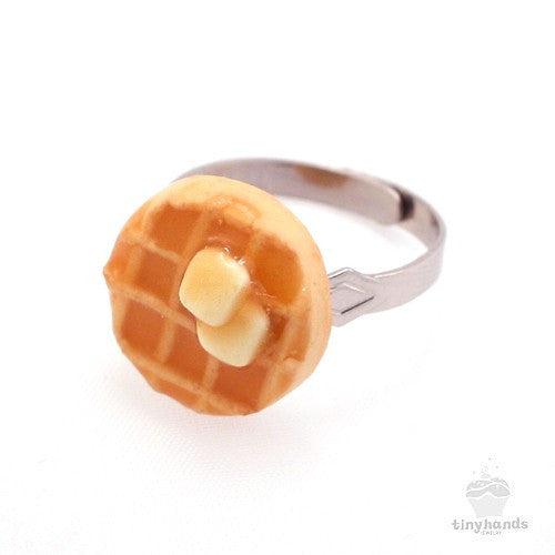 Mini Syrup Rings Scented Butter & Maple Syrup Waffle Ring – Tiny Hands