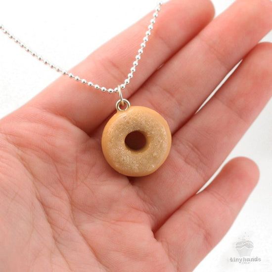 Scented Sugar Glazed Donut Necklace - Tiny Hands
 - 3