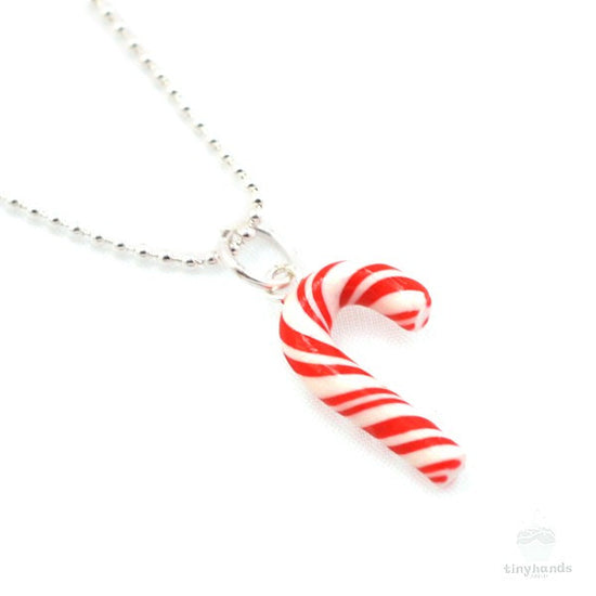 Load image into Gallery viewer, Scented Candy Cane Necklace - Tiny Hands
 - 5
