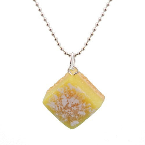 Load image into Gallery viewer, Scented Lemon Bar Necklace - Tiny Hands
 - 1
