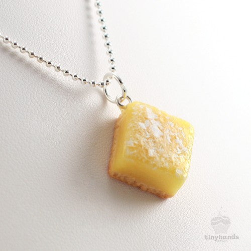 Scented Lemon Bar Necklace - Tiny Hands
 - 3