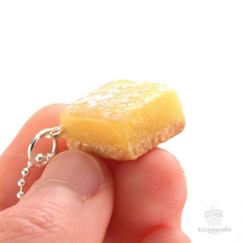 Scented Lemon Bar Necklace - Tiny Hands
 - 4