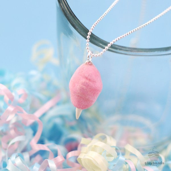 Scented Cotton Candy Necklace - Tiny Hands
 - 3