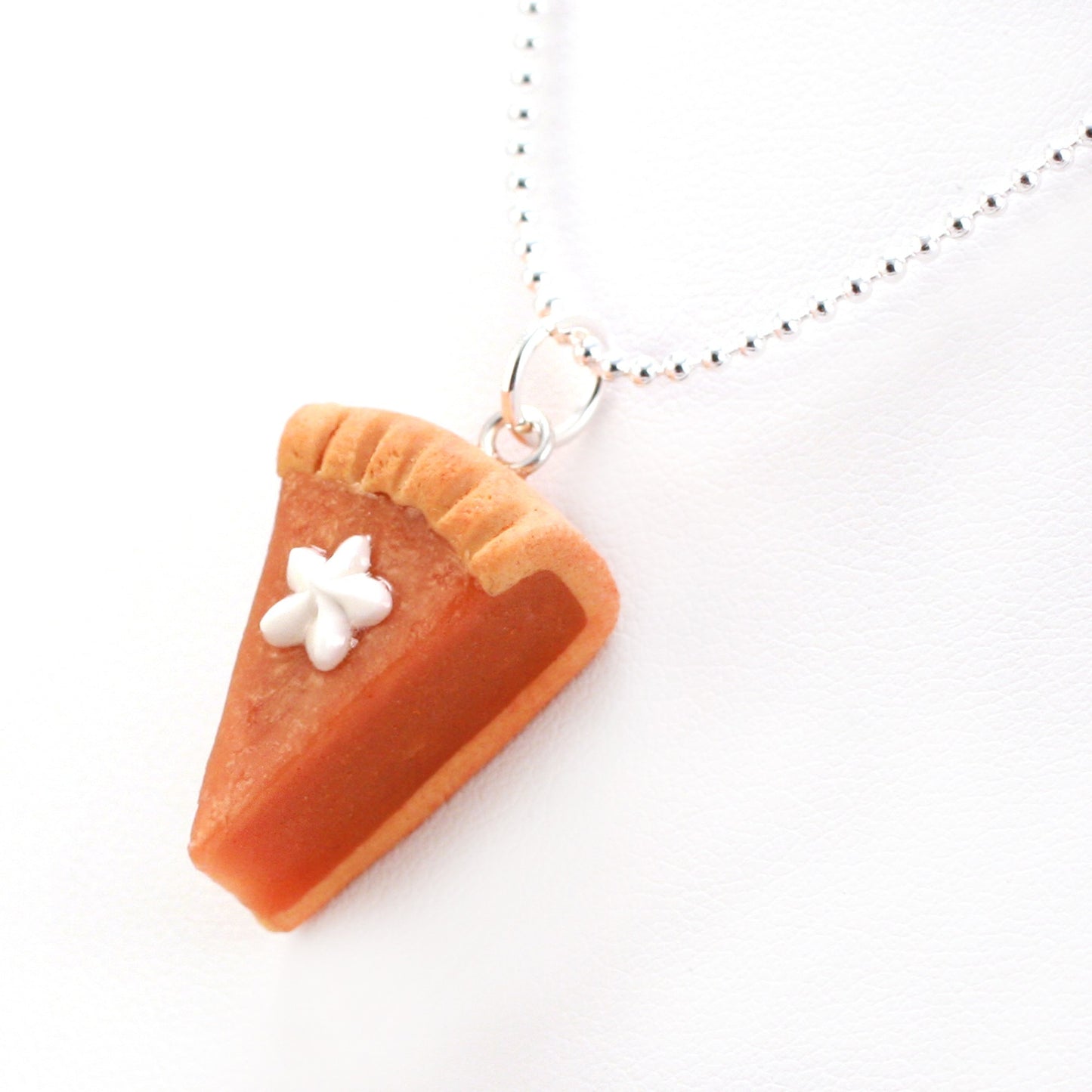 Scented Pumpkin Pie Necklace - Tiny Hands
 - 3