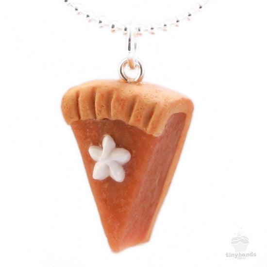 Scented Pumpkin Pie Necklace - Tiny Hands
 - 1