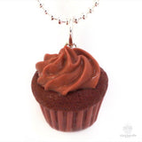 (Wholesale) Scented Chocolate Cupcake Necklace