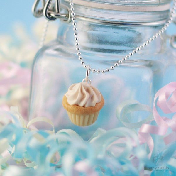 Scented Vanilla Cupcake Necklace - Tiny Hands
 - 3