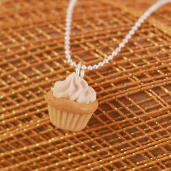 Scented Vanilla Cupcake Necklace - Tiny Hands
 - 4
