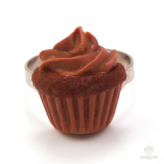 Load image into Gallery viewer, Scented Chocolate Cupcake Ring - Tiny Hands
 - 1
