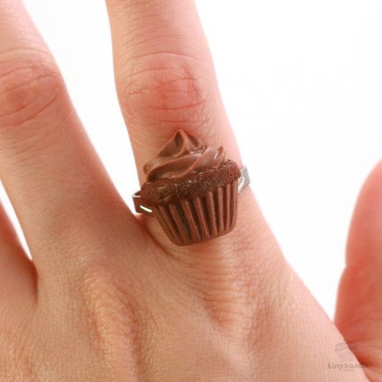 Scented Chocolate Cupcake Ring - Tiny Hands
 - 5