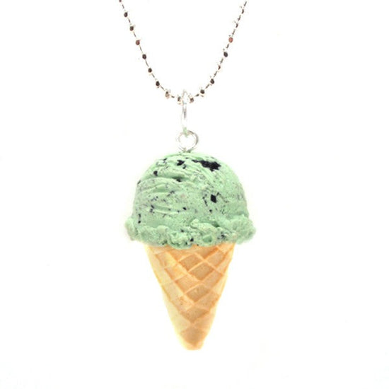 Scented Mint Chocolate Chip Ice-Cream Necklace – Tiny Hands