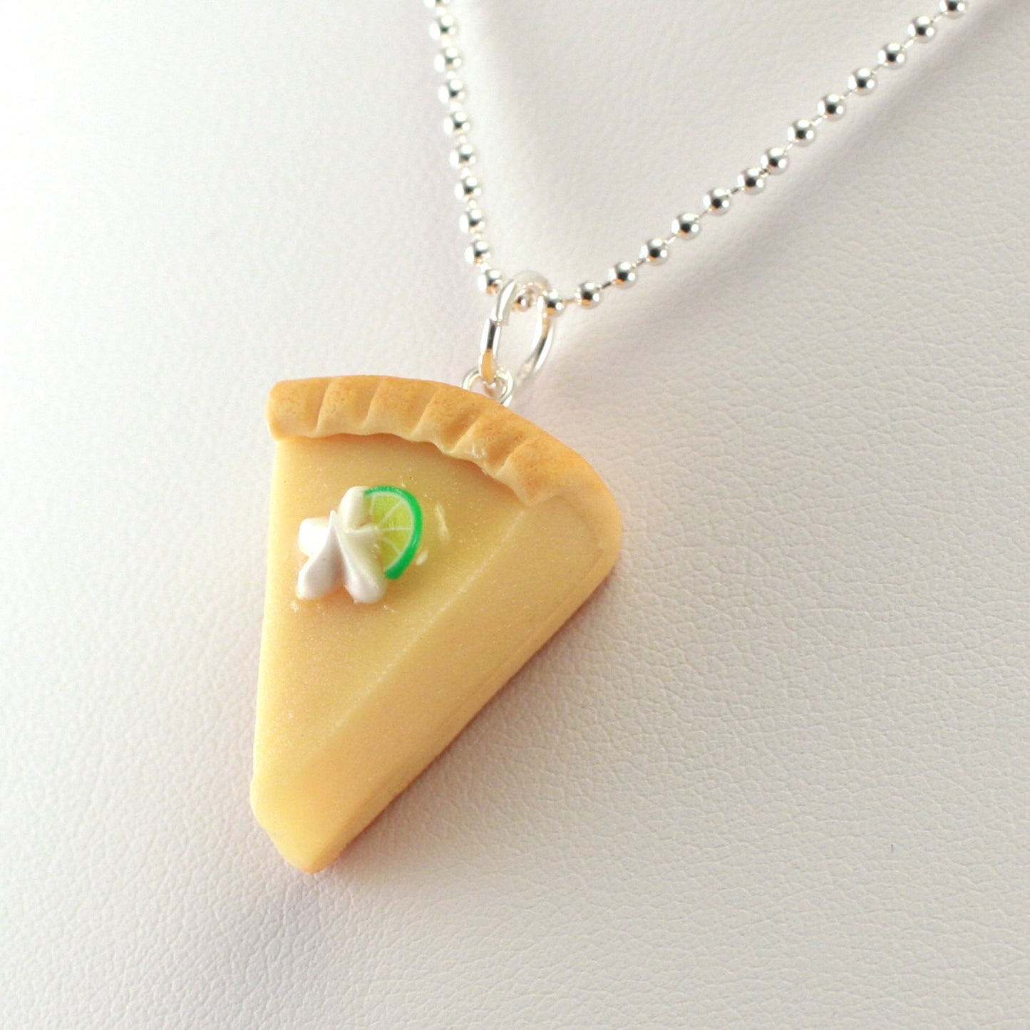 Scented Key Lime Pie Necklace - Tiny Hands
 - 3