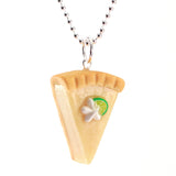 (Wholesale) Scented Key Lime Pie Necklace