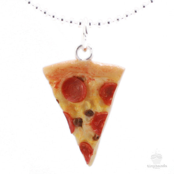 Scented Pizza Necklace