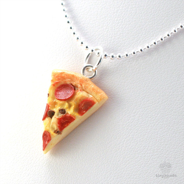Scented Pizza Necklace